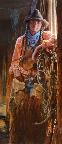 David Yorke Painting "Holly"