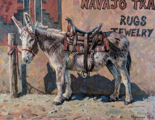 Hyrum Joe Painting "Jack Benally" Burro