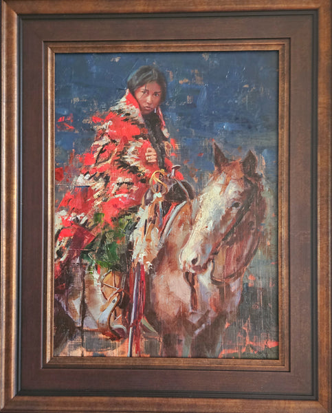 Jeremy Winborg Painting "Night Rider" Available