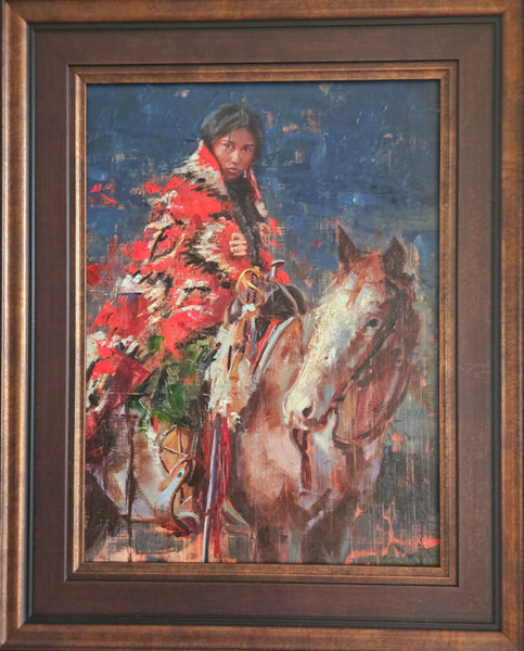 Jeremy Winborg Painting "Night Rider" Available