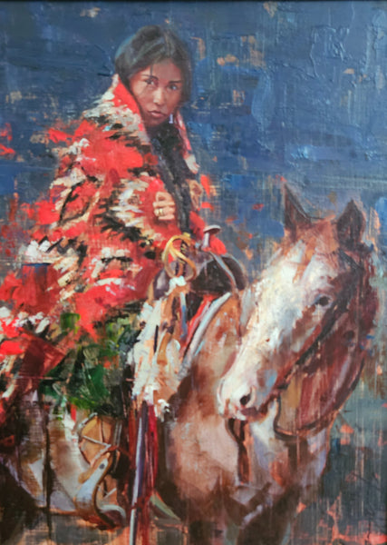 Jeremy Winborg Painting "Night Rider" Available