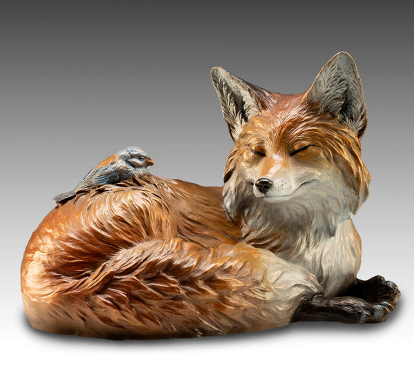 Kim Kori Bronze "A Soft Spot" New Fox!