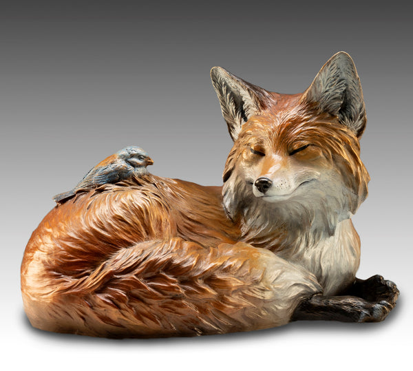 Kim Kori Bronze "A Soft Spot" New Fox!