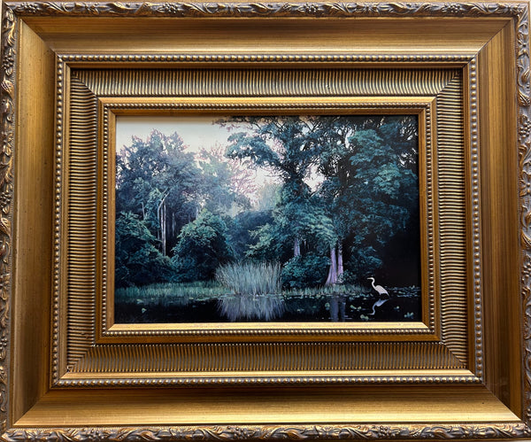Charles Rowe Painting "Lake Charles" Original