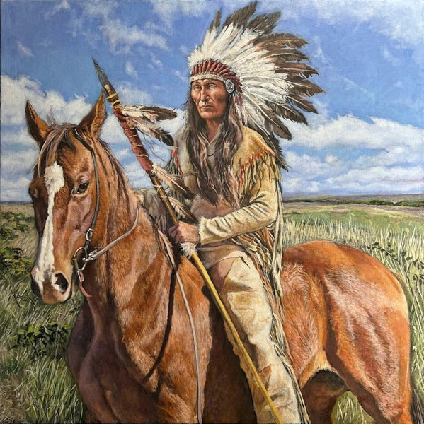 Victor Blakey Painting "My Sacred Home" New!
