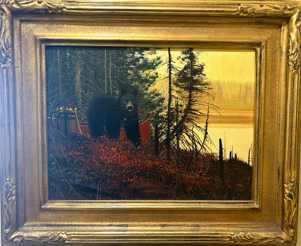 Nicholas Coleman Painting "Back at Camp"