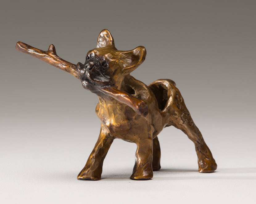 Sandy Graves Bronze "Napoleon" French Bulldog