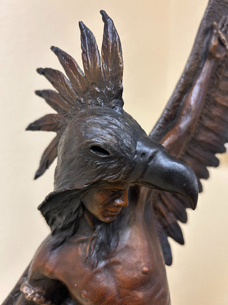 Chris Navarro Bronze "Spirit of the Thunderbird" Available