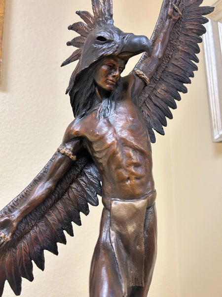 Chris Navarro Bronze "Spirit of the Thunderbird" Available