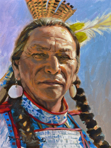 David Yorke Painting "Pride of the Lakota"