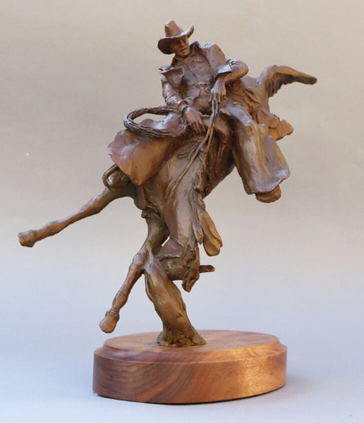 Herb Mignery Bronze "Pullin Leather" Available