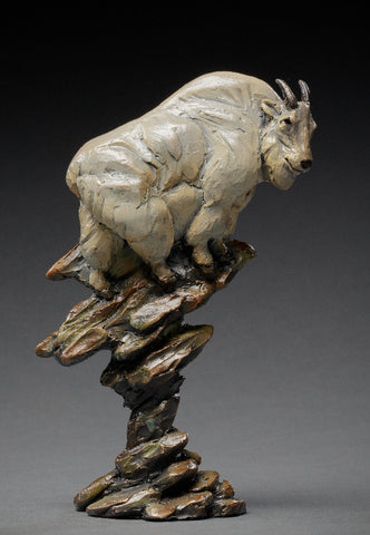 Raymond Gibby Bronze "Living on the Edge" New!