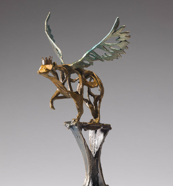 Sandy Graves Bronze "Walks on Water" New!