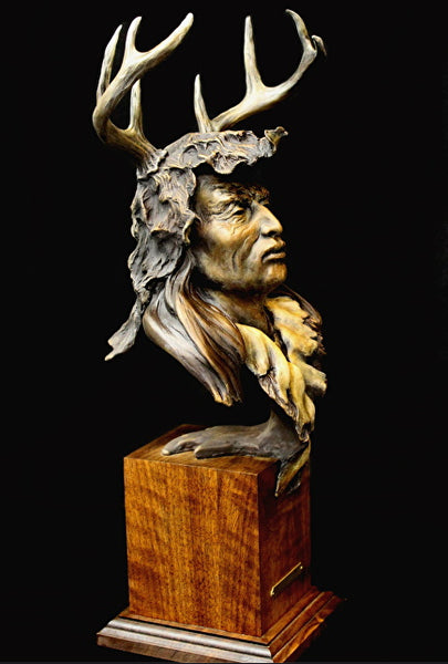 Jerry McKellar Bronze "Silent Hunter"