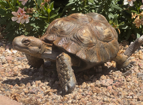 Raymond Gibby Bronze "Slow and Steady" Tortoise New!