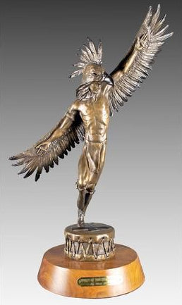 Chris Navarro Bronze "Spirit of the Thunderbird" Available