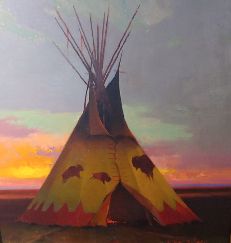 Tom Gilleon Painting "Piskun Pride"