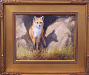 Grant Hacking Painting "The Den" Fox Available