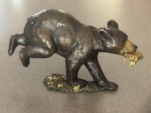 Raymond Gibby Bronze "The Great Escape" New Bear!