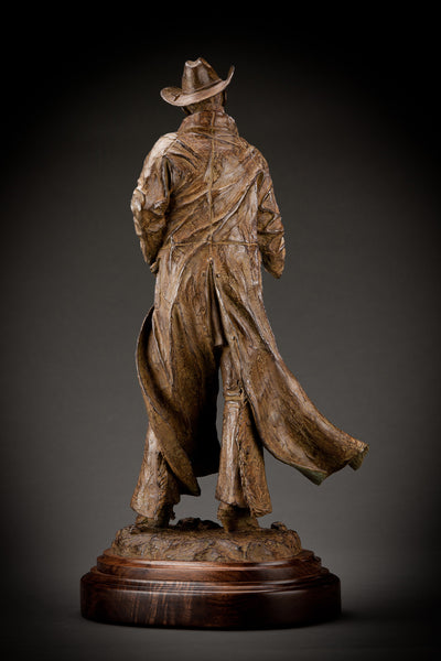 Bill Nebeker Bronze "The Measure of a Man" Available