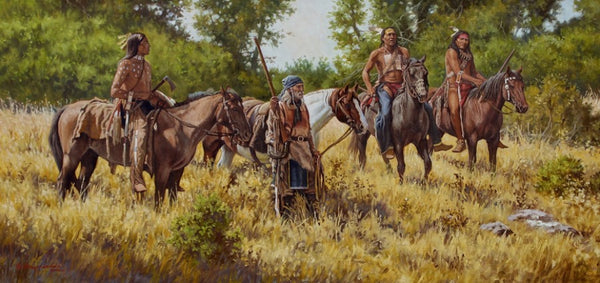 Steven Lang Painting "The Renegade" New Original Available
