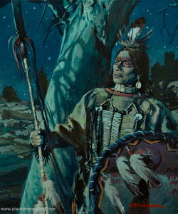 David Yorke Painting "Harvest Moon"