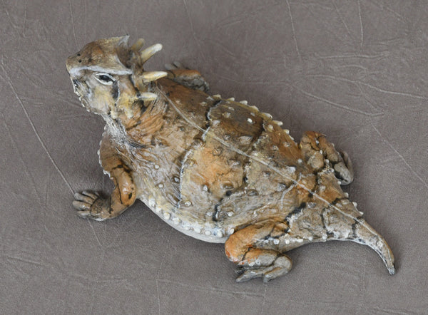 Jim Eppler Bronze "Horned Toad 1"