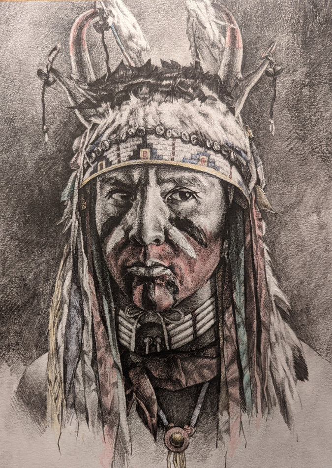 Native Draw How To Draw A Headdress