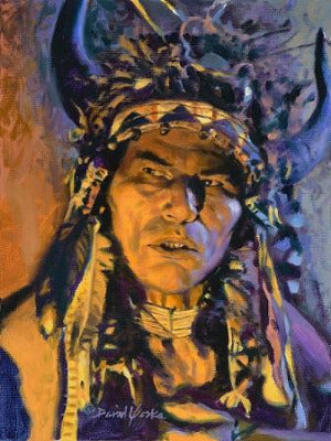David Yorke Painting "Mystic Warrior"