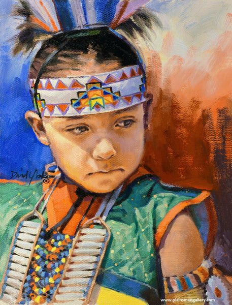 David Yorke Painting "Northern Traditional Dancer"