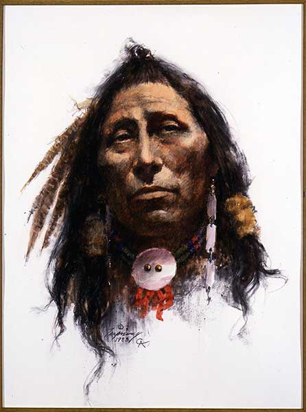 Howard Terpning Giclee "One Man's Dignity"