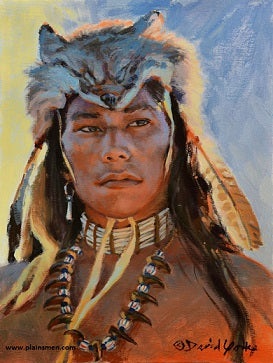 Sioux Brave Giclee by David Yorke
