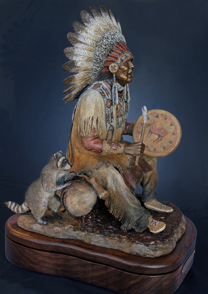Randy Galloway Bronze Bust "Stealing the Show" Available
