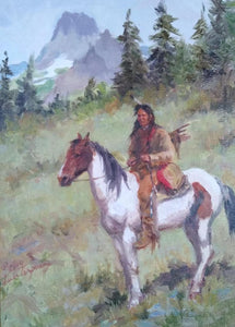 Susan Terpning Painting "Blackfeet Territory"