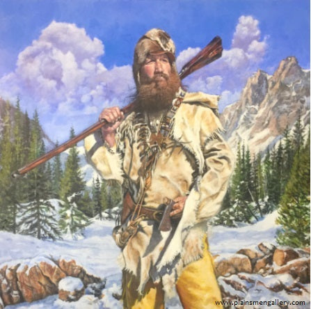 Victor Blakey Painting "When Men Were Bold"