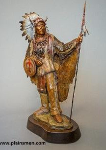 Sitting Bull Bronze by Ed Natiya